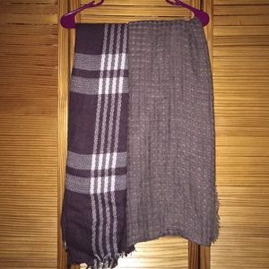 2 SCARFS BUNDLE